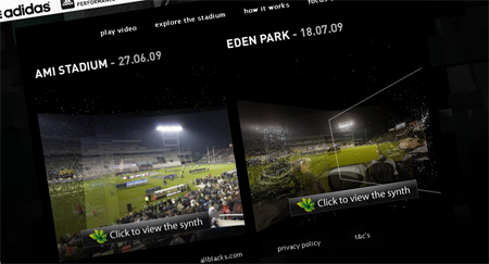 All Blacks Photosynth - Screenshot