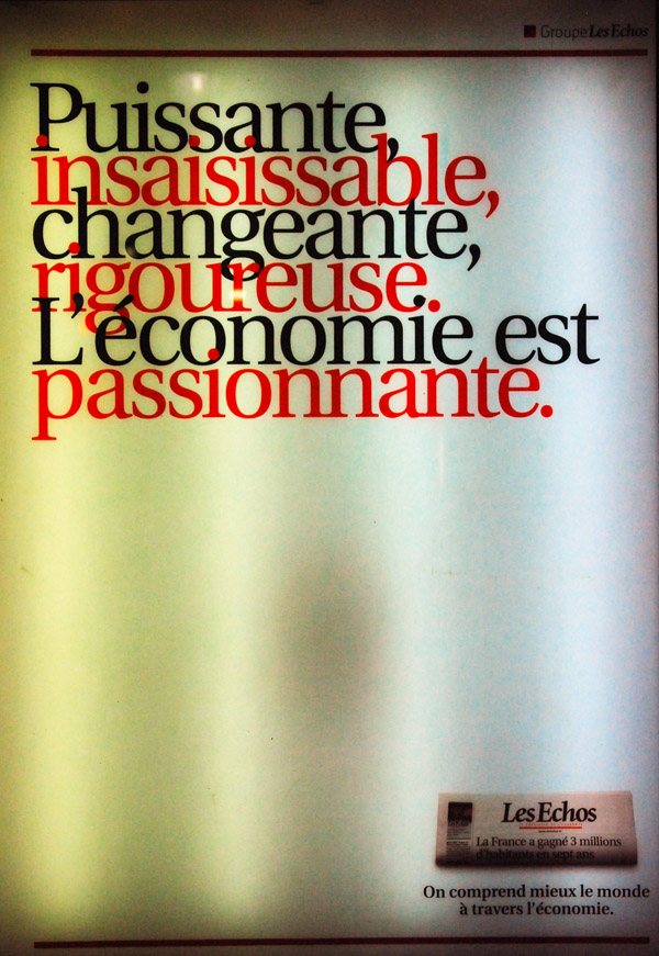 Les Echos - L'économie est passionante